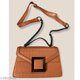 PU slingbag, free size, premium quality women's bag from India